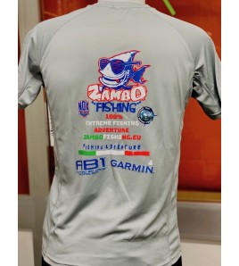 MAGLIA ICE COLL ZAMBOFISHING NEW 2020 COLORE GRIGIO