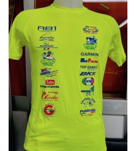 MAGLIA ICE COLL ZAMBOFISHING NEW 2020 COLORE GIALLO FLUO 