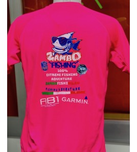 MAGLIA ICE COLL ZAMBOFISHING NEW 2020 COLORE FUXIA FLUO