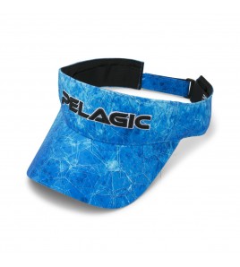 CAPPELLINO PELAGIC PERFORMANCE PRINT FISHING VISOR - BLUE DORADO HENDEX