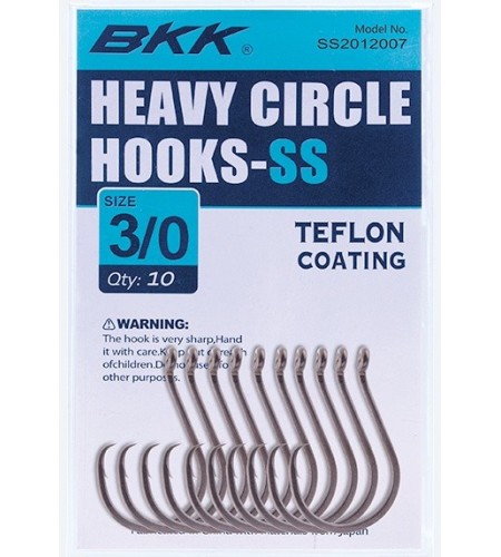 AMO BKK HEAVY CIRCLE SS MISURA 10/0 PZ 3