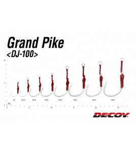 Assist Hook Amo Misura 2/0 Decoy DJ -100 Grand Pike