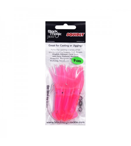 Artificiale Black Magic SQUILY in Silicone Realistico Colore PINK CM 9