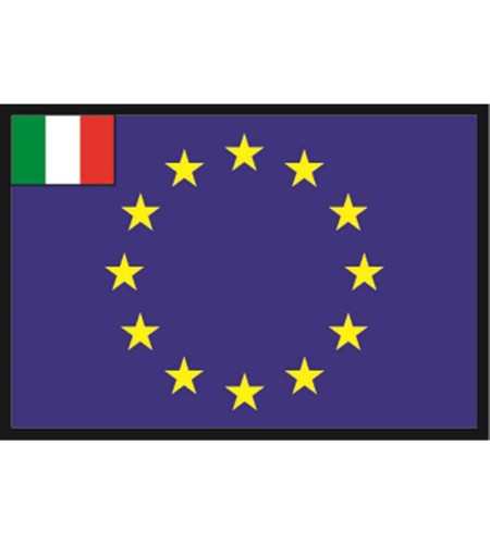 BANDIERA ITALIA UNIONE EUROPEA X IMBARCAZIONI