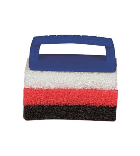 SPAZZOLA PATTELLA SCRUB PAD KIT