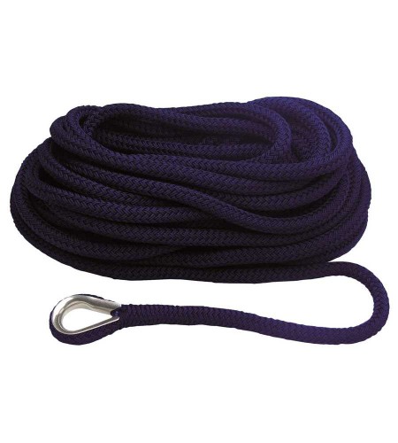 TRECCIA MOORING BLUE CON REDANCIA MM 12 METRI 8