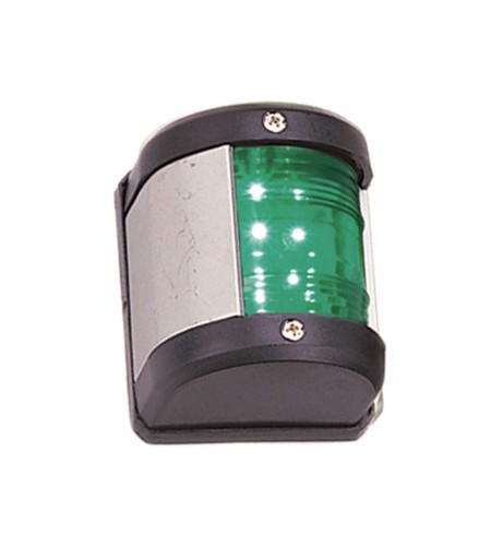 FANALI DI NAVIGAZIONE (CE) MIDI LED BLACK COLORE VERDE 