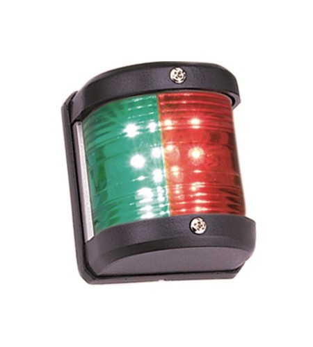 FANALI DI NAVIGAZIONE (CE) MIDI LED BLACK COLORE ROSSO VERDE 