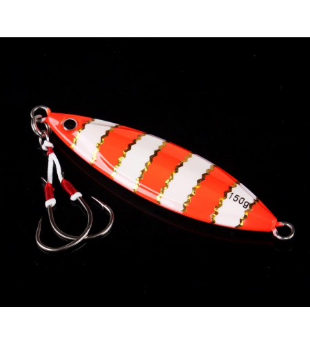 ARTIFICIALE SLOW JIGGING LURES 150 GR ORANGE