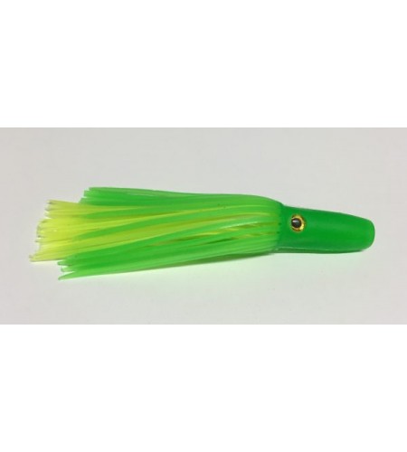 Kona Artificiale Traina in Silicone Testa Morbida Mold Green cm 12