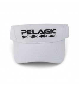 CAPPELLINO PELAGIC PERFORMANCE FISHING VISOR -WHITE