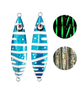 ARTIFICIALE SLOW JIGGING LURES ATS 200 GR BLUE GLOW