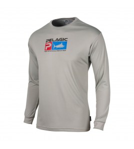 MAGLIA PELGIC MANICA LUNGA AQUATEK PERFORMANCE SHIRT GREY