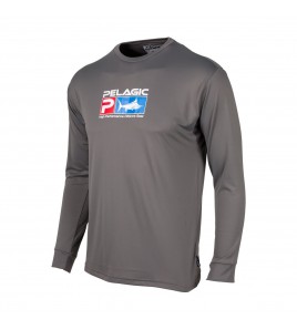 MAGLIA PELGIC MANICA LUNGA AQUATEK PERFORMANCE SHIRT CHARCOAL