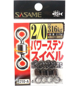 Girella SASAME POWER STAIN SWIVEL N°5/0 KG 540 Black 210-A