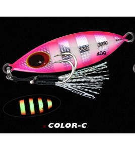 ARTIFICIALE SLOW JIGGING LURES ALL SLOW 60 GR GRENN GLOW