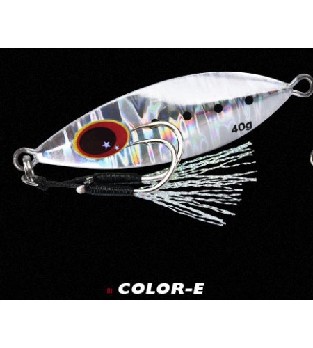 ARTIFICIALE SLOW JIGGING LURES ALL SLOW 60 GR SILVER