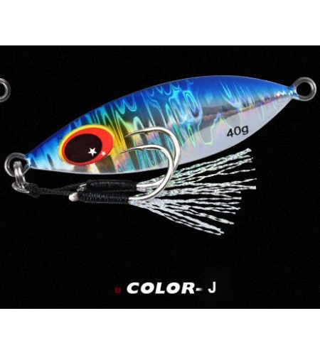 ARTIFICIALE SLOW JIGGING LURES ALL SLOW 60 GR BLUE SILVER