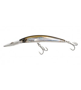 ARTIFICIALE TRAINA YO-ZURI CRYSTAL 3D MINNOW DEEP DRIVER 130 MM SILVER BRONZ