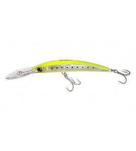 ARTIFICIALE TRAINA YO-ZURI CRYSTAL 3D MINNOW DEEP DRIVER 130 MM SILVER BRONZ