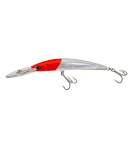 ARTIFICIALE TRAINA YO-ZURI CRYSTAL 3D MINNOW DEEP DRIVER 130 MM Red Head