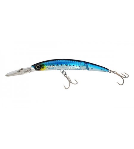 ARTIFICIALE TRAINA YO-ZURI CRYSTAL 3D MINNOW DEEP DRIVER JOINTED 130 MM SNODATO SARDINA