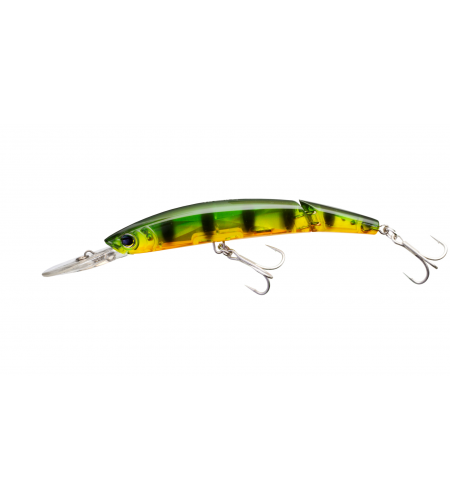 ARTIFICIALE TRAINA YO-ZURI CRYSTAL 3D MINNOW DEEP DRIVER JOINTED 130 MM SNODATO Perch