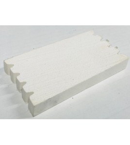 SUGHERO AVVOLGI LENZA RETTANGOLARE COLORE BIANCO 10 X 5,5 X 1,2 CM