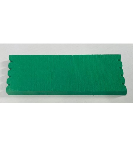 SUGHERO AVVOLGI LENZA RETTANGOLARE COLORE VERDE 15 X 5,5 X 1,2 CM