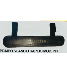 Piombo Traina Sgancio Rapido PDF 400 GR