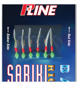 SABIKI P-LINE GOLD HOOKS MYLAR SABIKIS 6