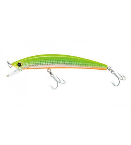 Artificiale Spinning CRISTAL MINNOW FLOATING 90 mm 7,5 GR Colore HCL HOLOGRAPHIC CHARTREUSE