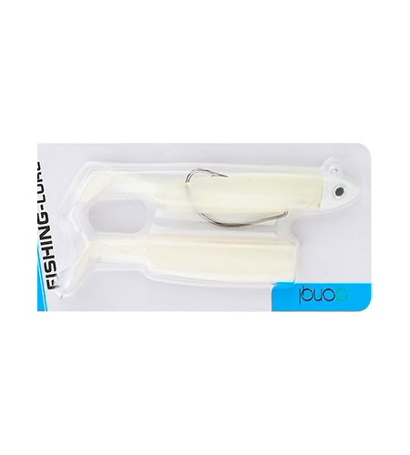 ARTIFICIALE Minnow Silicone Colore White GR 10 mm 70