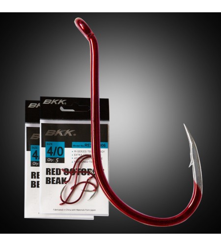 AMO BKK RED OCTOPUS BEAK DA TRAINA MISURA 6 ROSSO