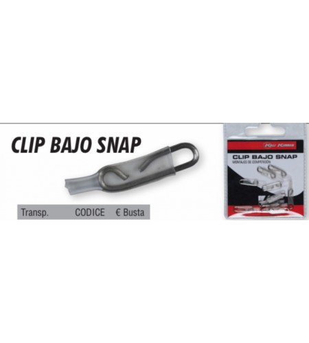 Aggancio Rapido Clip bajo Snap Bolentino Surfcasting Piombo Lenza Piccolo