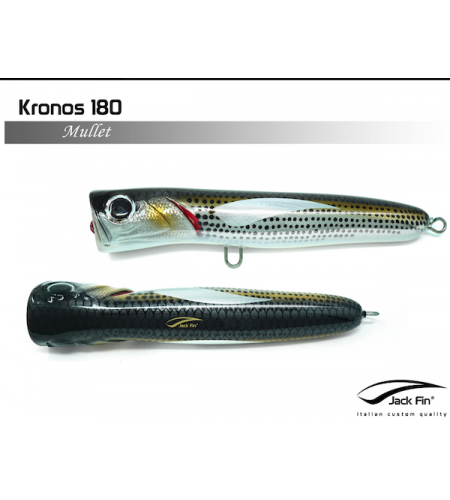 ARTIFICIALE POPPER JACK FIN KRONOS 180 GR 88 COLORE MULLET