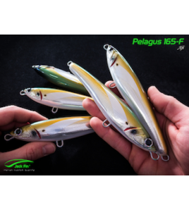 ARTIFICIALE STICK BAIT PELAGUS 165-F MM 165 GR 50 FLOATING COLORE AJI GOLD