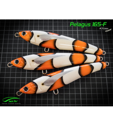 ARTIFICIALE STICK BAIT PELAGUS 165-F MM 165 GR 50 FLOATING COLORE NEMO