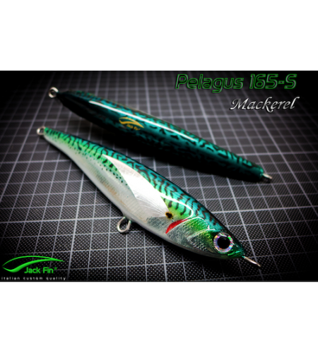 ARTIFICIALE STICK BAIT PELAGUS 165-S MM 165 GR 75 SINKING COLORE MACKEREL