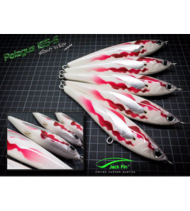 ARTIFICIALE STICK BAIT PELAGUS 165-S MM 165 GR 75 SINKING COLORE BLOODY WHITE