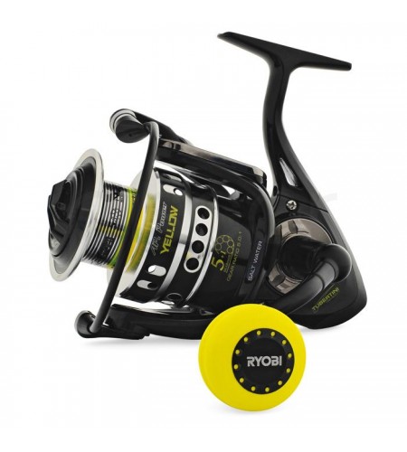 Mulinello Pesca Modello AP POWER RYOBI YELLOW 6000 TUBERTINI