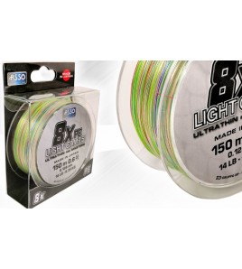 ASSO PE 8X LIGHT GAMES 16 LB PE 0,8 TRECCIATO VERDE MT 300