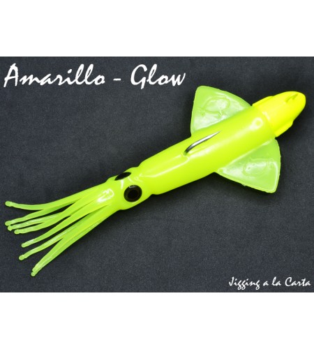 ARTIFICIALE SILICONE CALAMAR JLC GR 250 COLORE AMARILLO