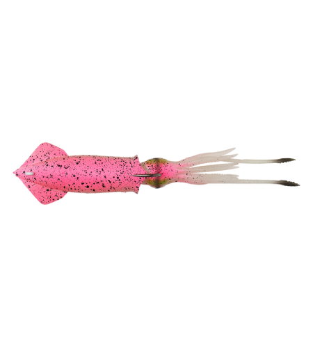 ARTIFICIALE SILICONE CALAMARO 3D TPE SWIM SQUID 26CM 126G SINKING PINK/GLOW