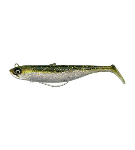 ARTIFICIALE SPINNING SAVAGE MINNOW WL 10CM 16G SINKING COLORE GREEN SILVER 2+1