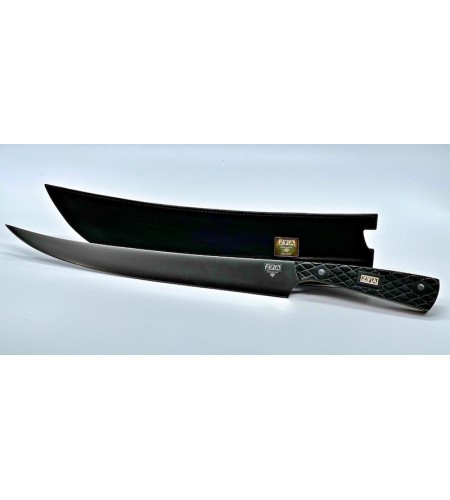 Coltello Cucina DORADO SASHIMI MK Cm 31 in Acciaio 14 C 28 Manico MK High Quality' Made in Italy 100%