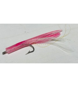 Artificiale Silicone Tuna Kona White Pink Cm 9