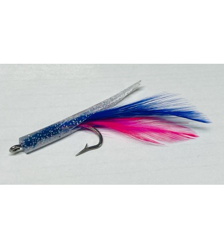 Artificiale Silicone Tuna Kona Blue Pink Cristal Cm 5,5