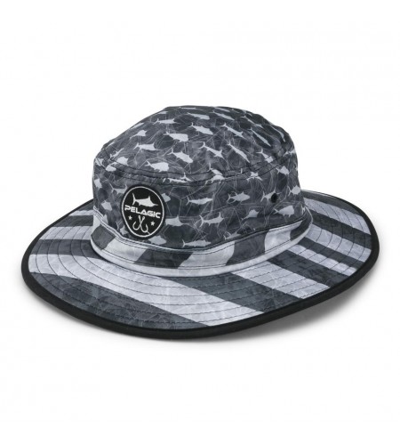 CAPPELLINO PELAGIC SUNSETTER BUCKET HAT - AMERICAMO GREY