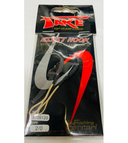 Assist Hook Amo Misura 2/0 TAKE AMO MUSTAD 